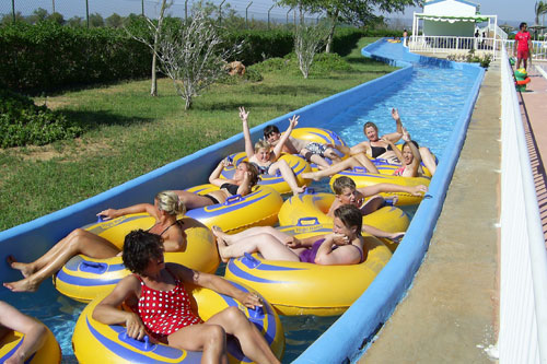 Lazy river at Aqualand, Algarve