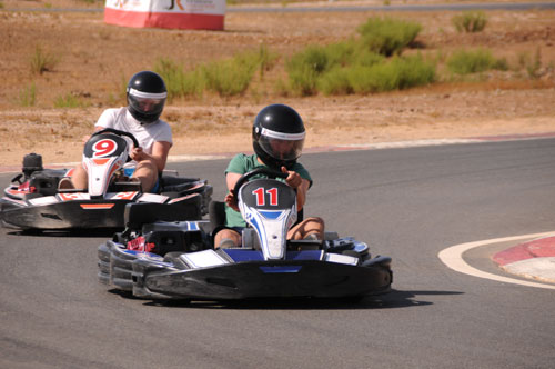 Go karting at Autódromo Internacional do Algarve