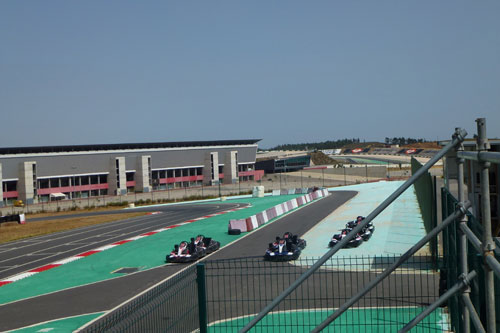 Go karting and race track at Autódromo Internacional do Algarve