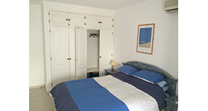 master bedroom picture in villa for hire in algarve, portugal