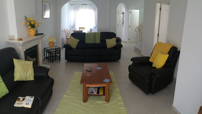 2nd bedroom in the 3 bedroom villa available for hire in the algarve, portugal